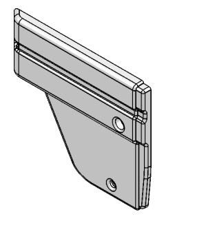 Накладка пластиковая правая C00A000028