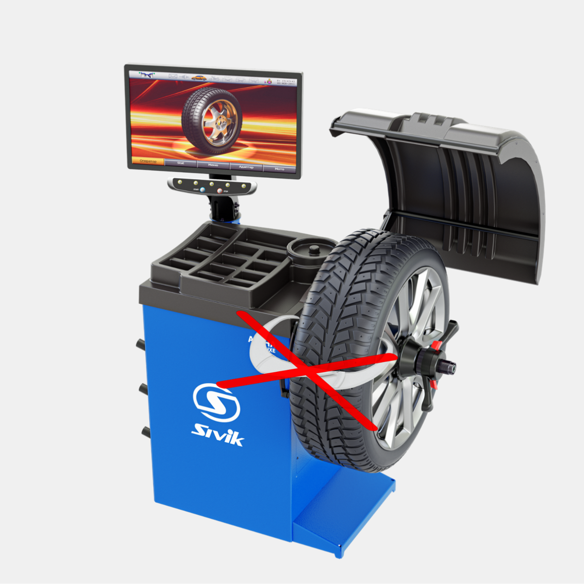 SmartSonar – станок автоматически определяет ширину диска