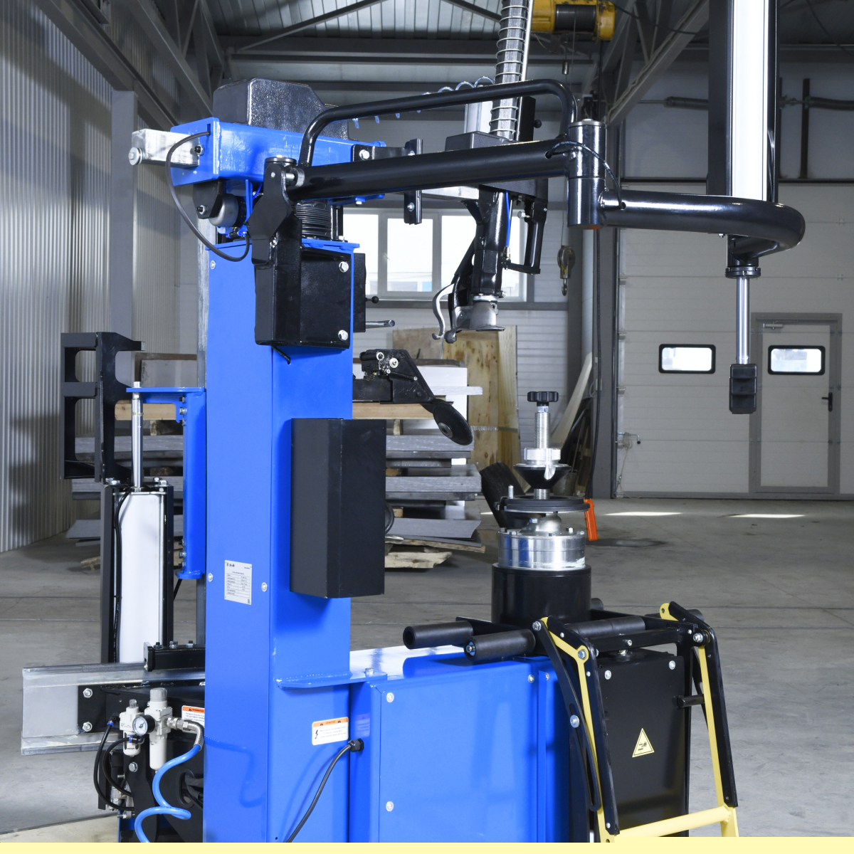 Быстрое обслуживание больших и широких колес